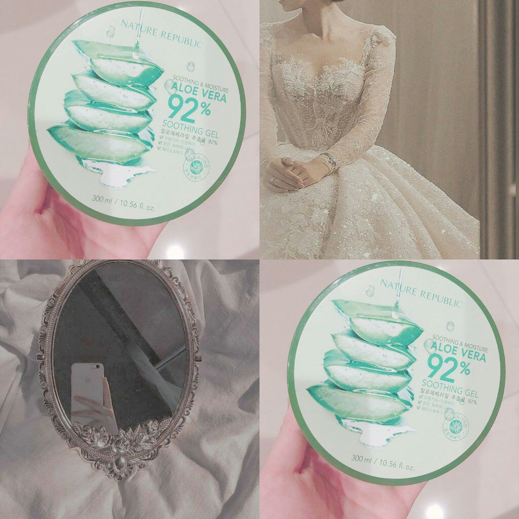 マイルド＆モイスチャーアロエジェル/ネイチャーリパブリック/ボディローションを使ったクチコミ（1枚目）