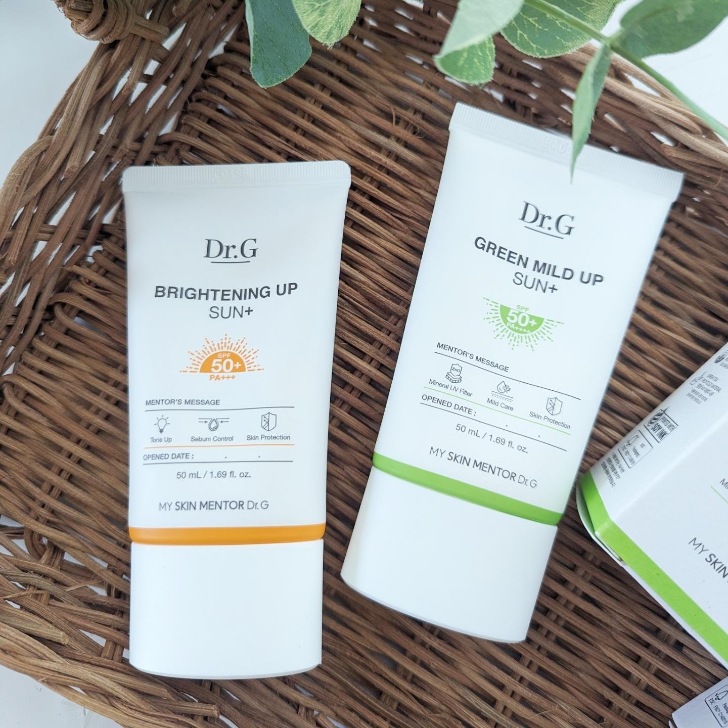 グリーンマイルドアップサンプラス/Dr.G/日焼け止めクリームを使ったクチコミ（3枚目）