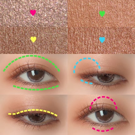 シルキースフレアイズ(マットタイプ)/キャンメイク/アイシャドウパレットを使ったクチコミ(4枚目)