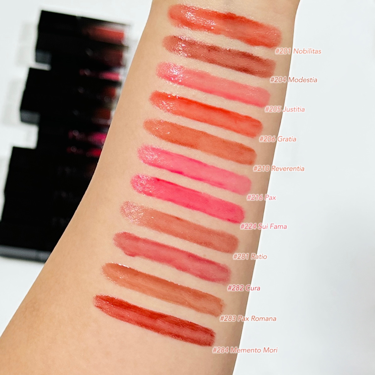 ミニリップトリオブラーグローイリップティント/Dinto/リップティントを使ったクチコミ（2枚目）