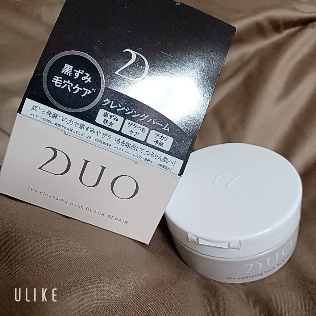 デュオ ザ クレンジングバーム ブラックリペア /DUO/クレンジングバームを使ったクチコミ(2枚目)