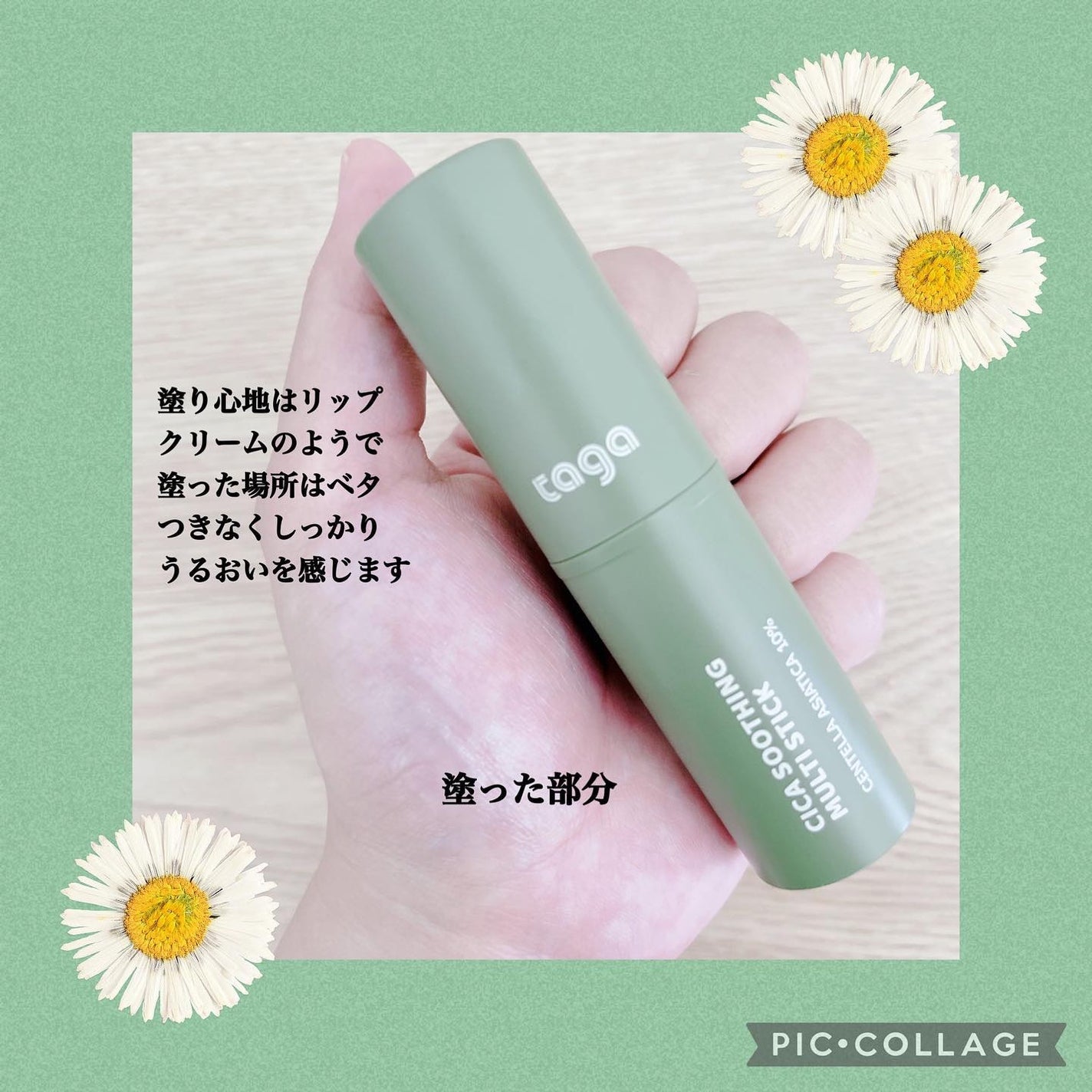 シカスージングスティック/TAGA/フェイスバームを使ったクチコミ(3枚目)
