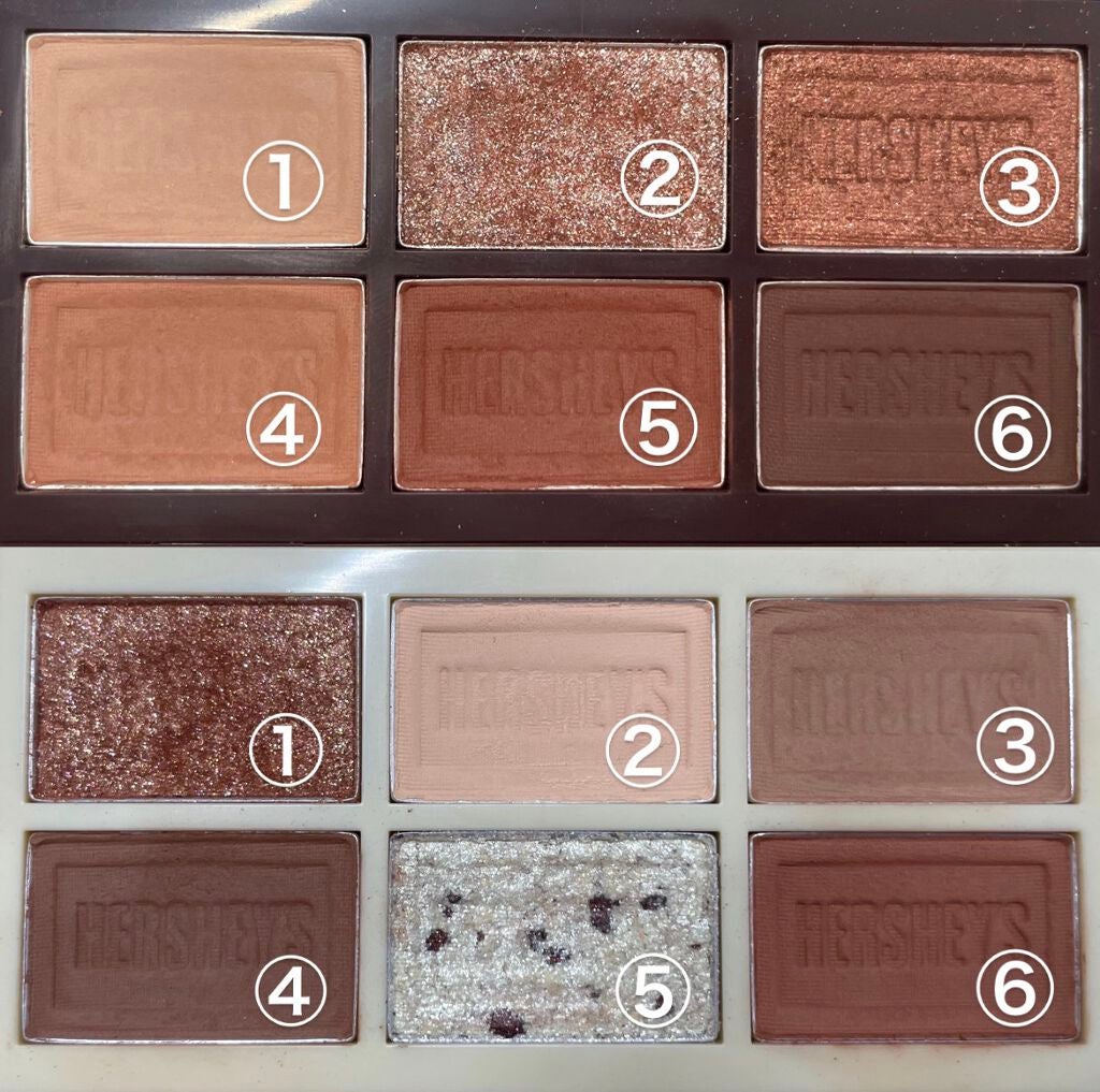 ハーシー プレイカラーアイズミニ/ETUDE/アイシャドウパレットを使ったクチコミ(2枚目)