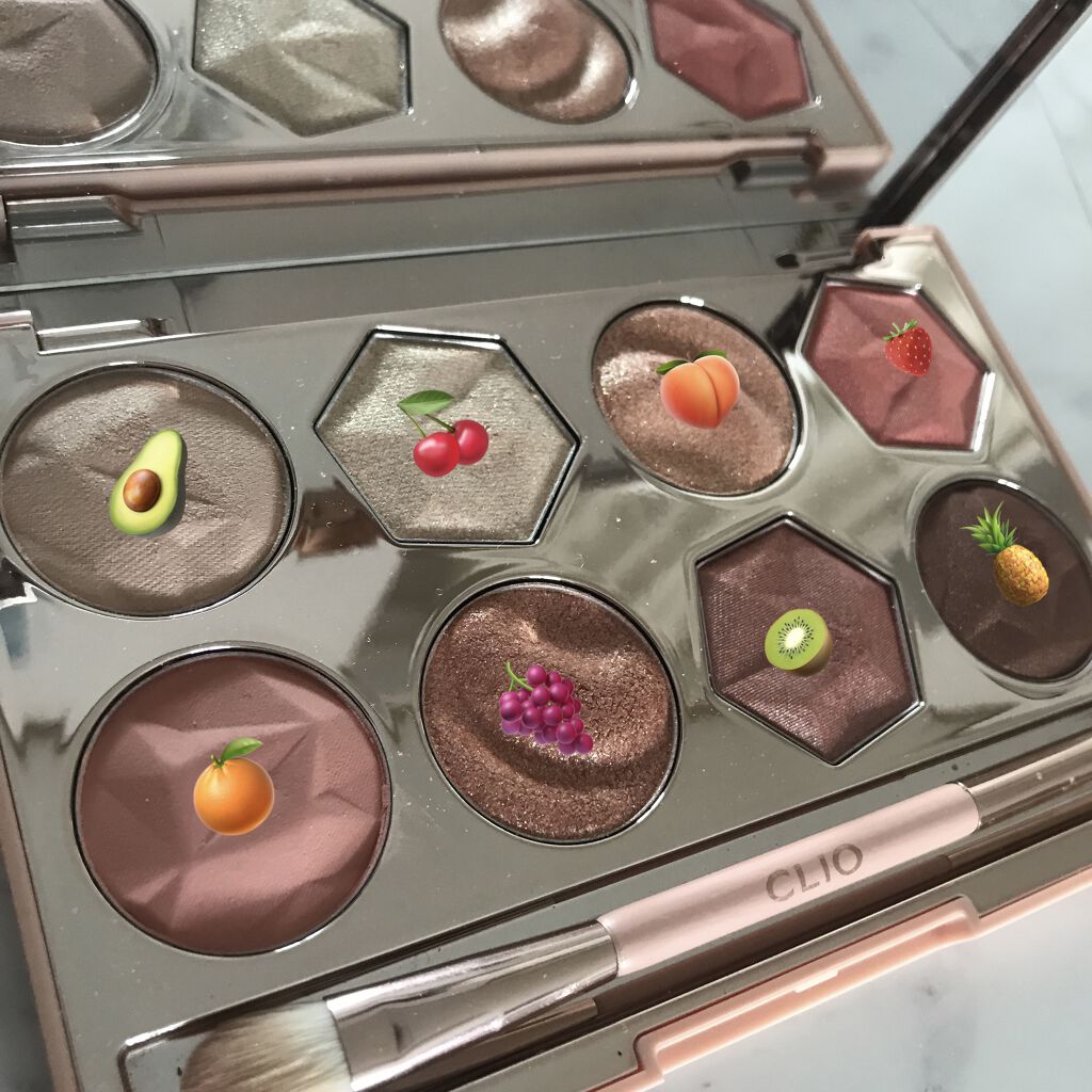 プリズム エアー アイ パレット/CLIO/アイシャドウパレットを使ったクチコミ（2枚目）