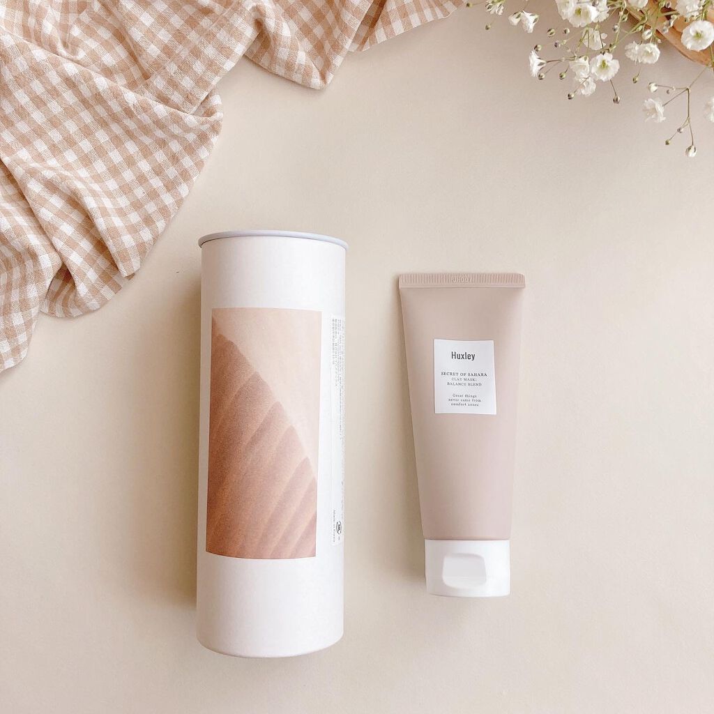 クレイマスク;バランスブレンド/Huxley/洗い流すパック・マスクを使ったクチコミ(2枚目)