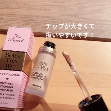 ボーン ディス ウェイ スーパー カバレッジ コンシーラー/Too Faced/リキッドコンシーラーを使ったクチコミ（3枚目）