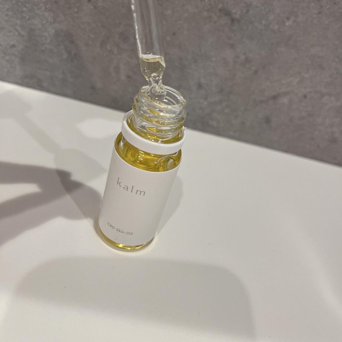 CBDスキンオイル/kalm/フェイスオイルを使ったクチコミ（2枚目）