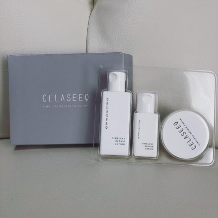 タイムレスリペア 未来肌おためしセット/CELASEEQ/スキンケアキットを使ったクチコミ(1枚目)