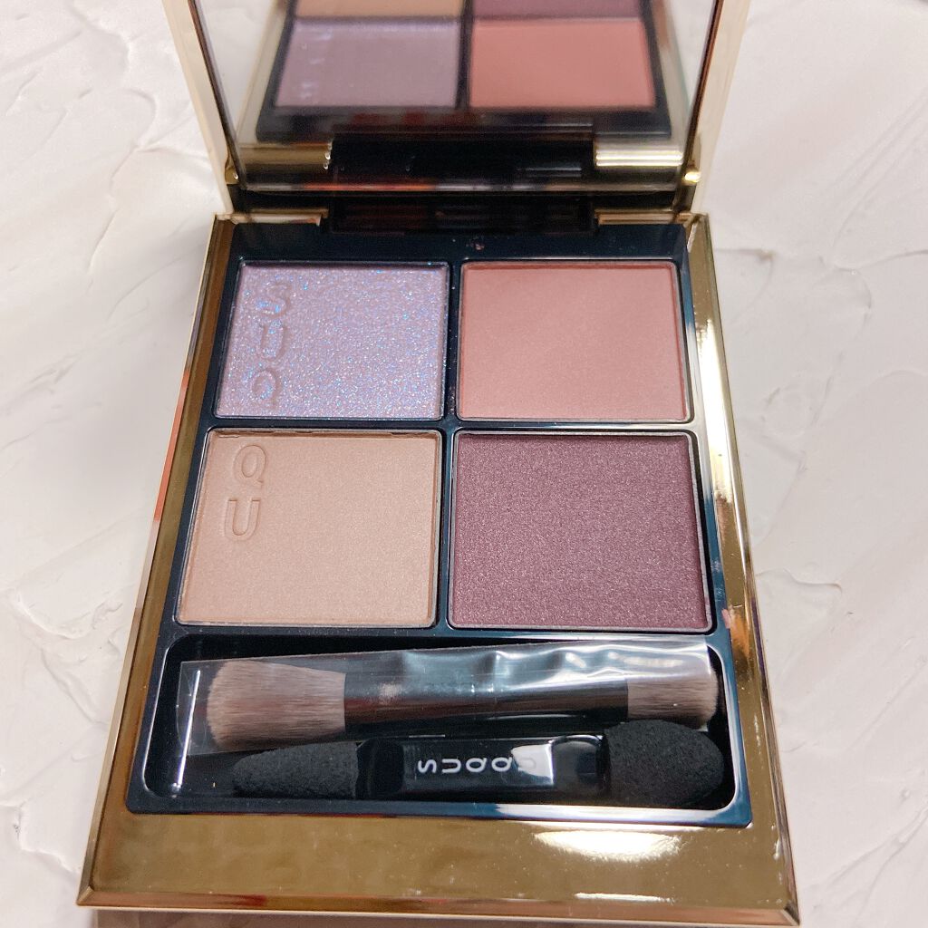 シグニチャー カラー アイズ 107 露桐（限定色）/SUQQU/アイシャドウパレットを使ったクチコミ（2枚目）