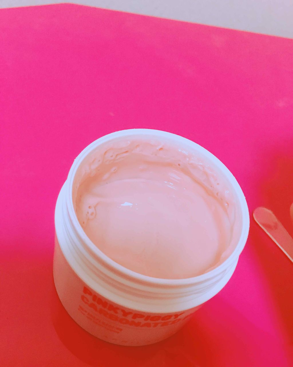 ピンキーピギー炭酸パック/APRILSKIN/洗い流すパック・マスクを使ったクチコミ(3枚目)