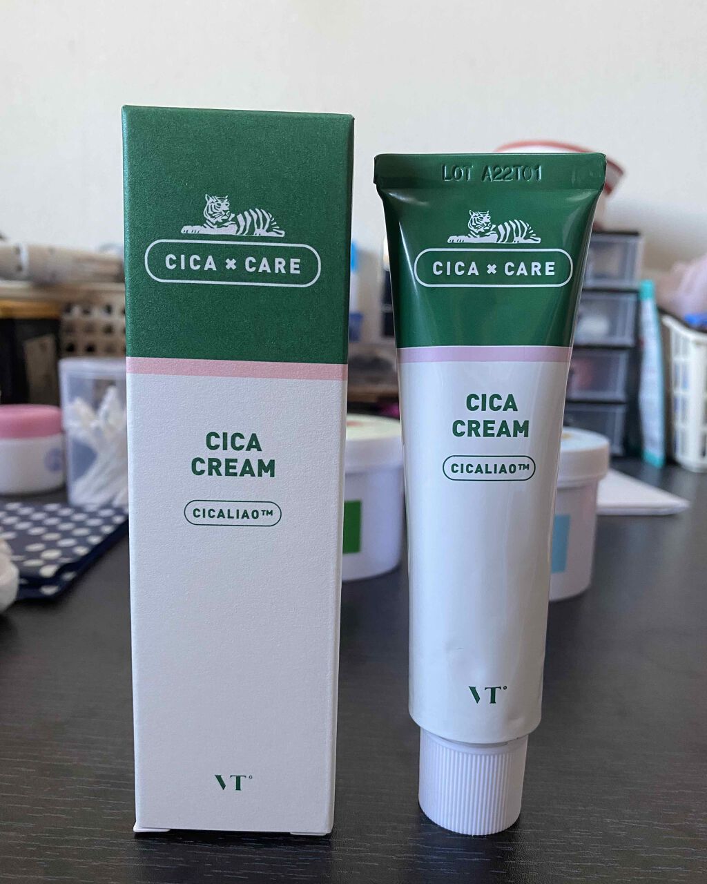 CICA クリーム/VT/フェイスクリームを使ったクチコミ(1枚目)