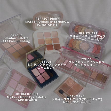 シャドウパレット/dasique/アイシャドウパレットを使ったクチコミ(2枚目)