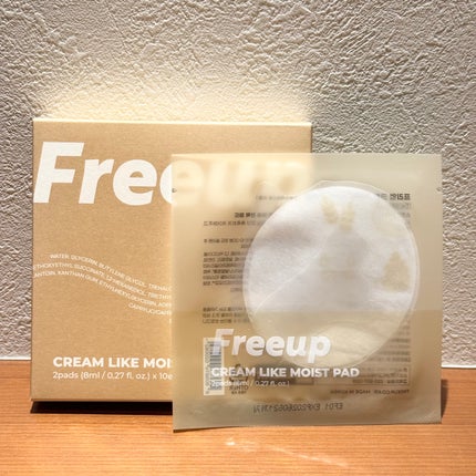 クリームライクモイストパッド/FREEUP/トナーパッドを使ったクチコミ(1枚目)