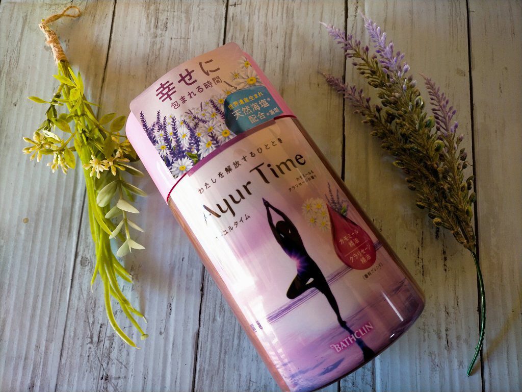 Ayur Time（アーユルタイム） カモミール＆クラリセージの香り 720g/アーユルタイム/無機塩系入浴剤を使ったクチコミ（1枚目）