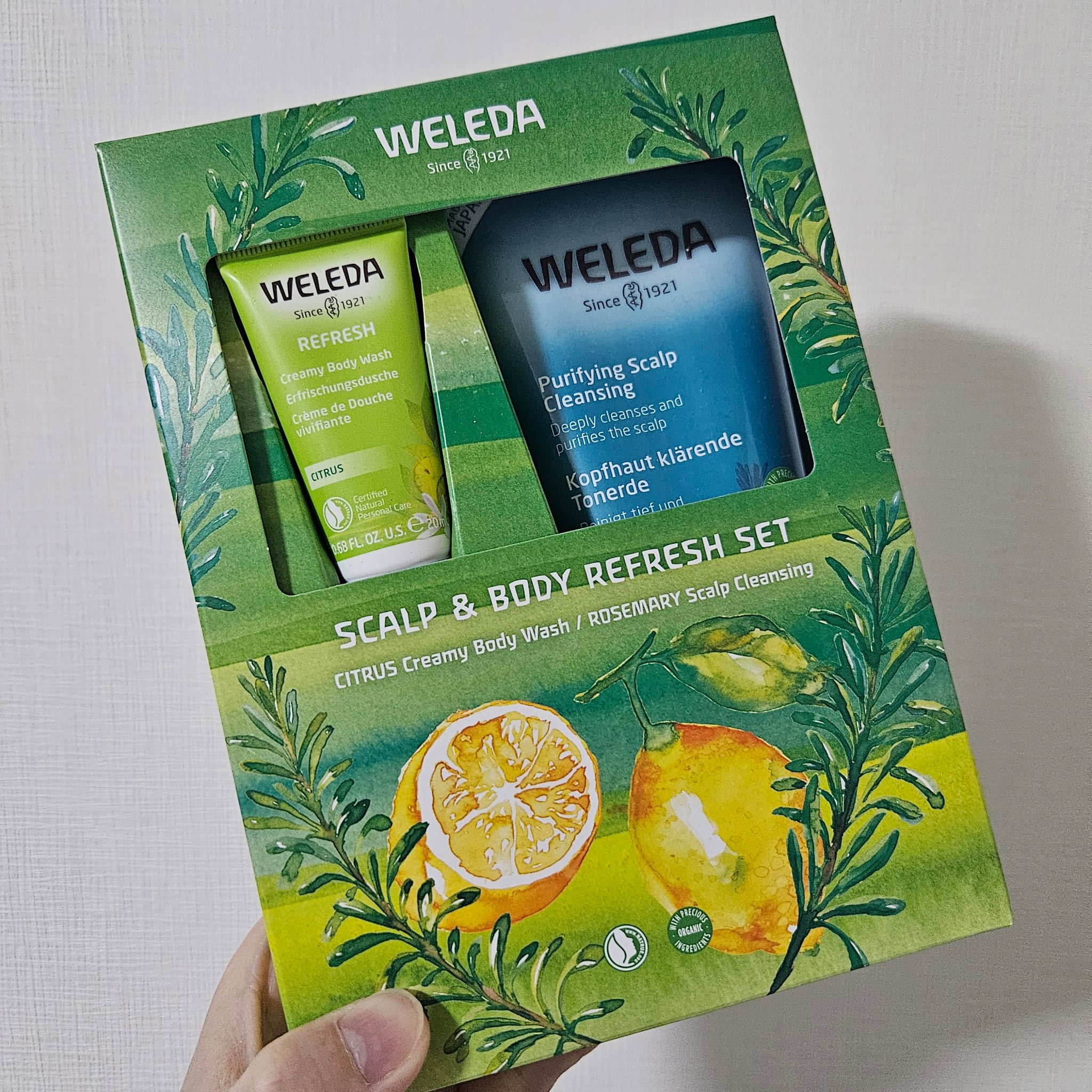 ローズマリー スカルプクレンジング/WELEDA/頭皮クレンジングを使ったクチコミ（3枚目）