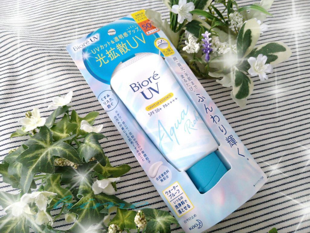 ビオレUV アクアリッチ ライトアップエッセンス/ビオレ/日焼け止めクリームを使ったクチコミ(1枚目)