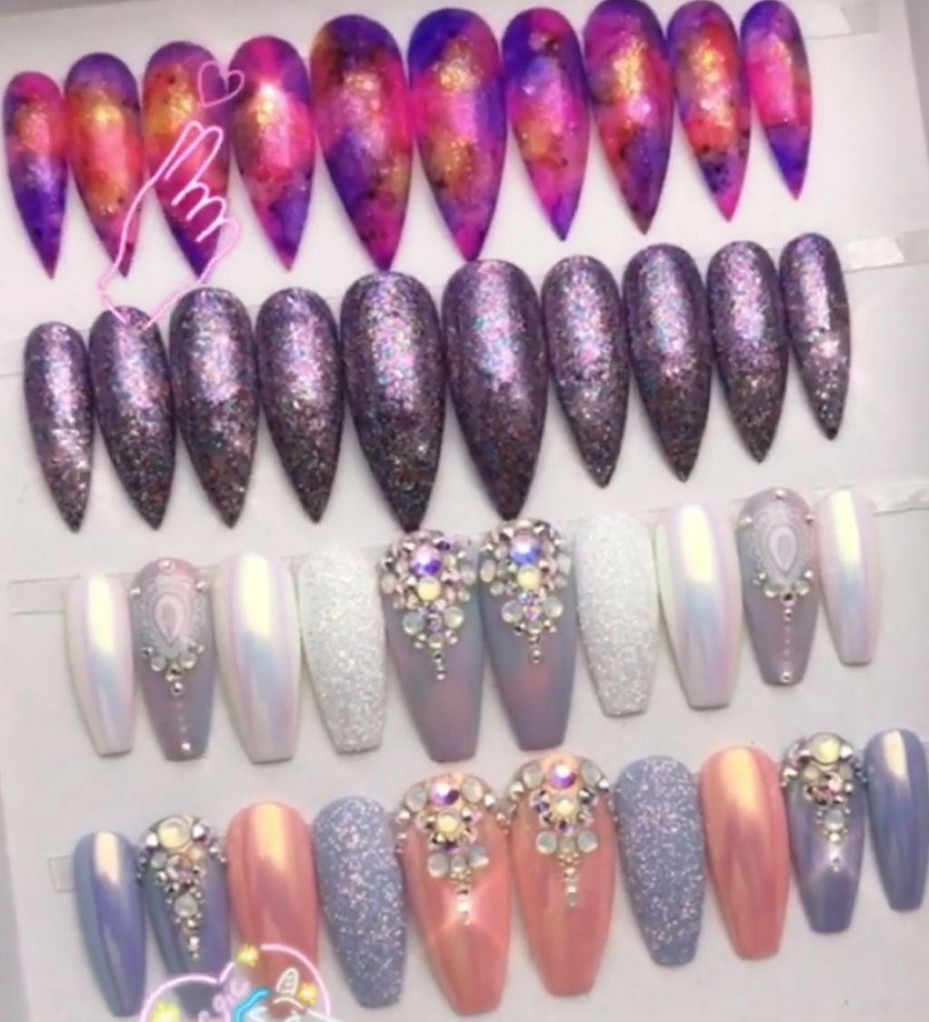 クリスタルストーン/pa nail collective/ネイルチップ・パーツを使ったクチコミ(4枚目)