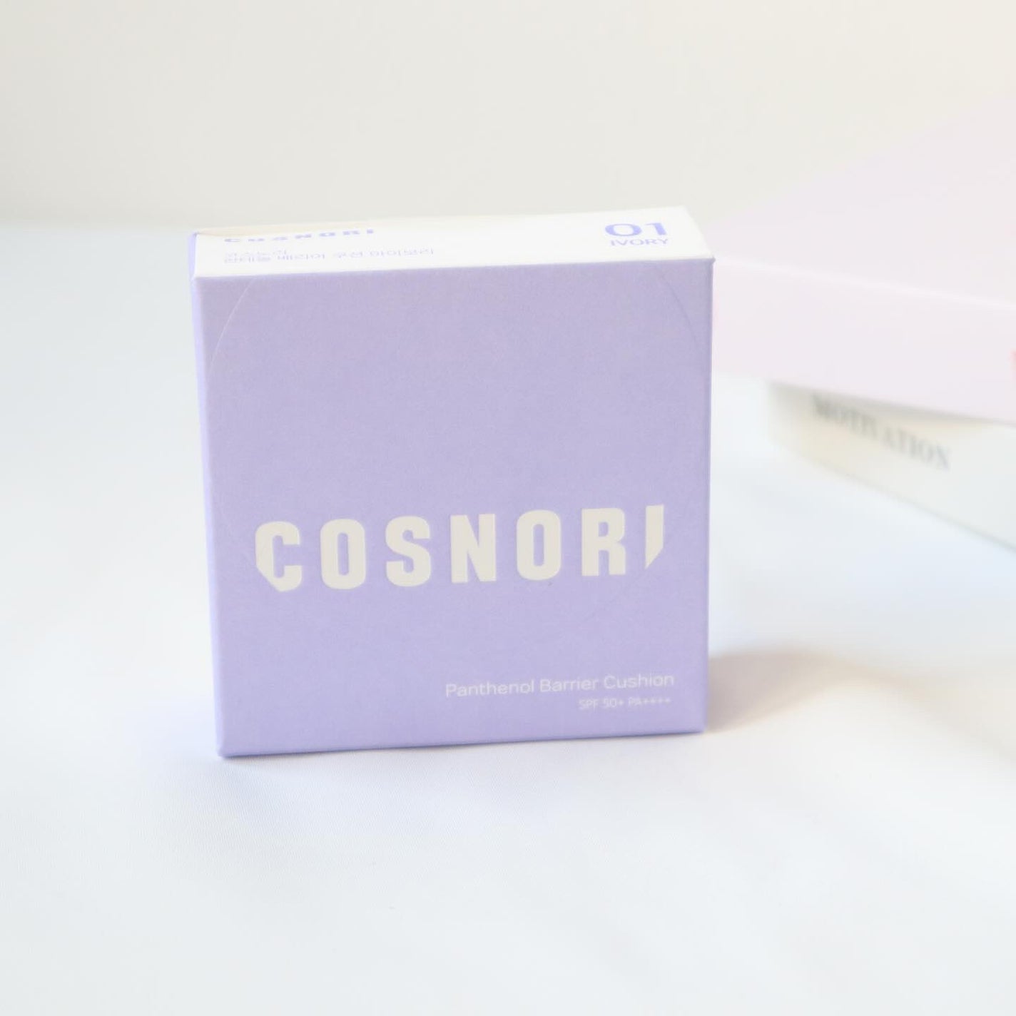 パンテノールバリアクッション/COSNORI/クッションファンデーションを使ったクチコミ(4枚目)