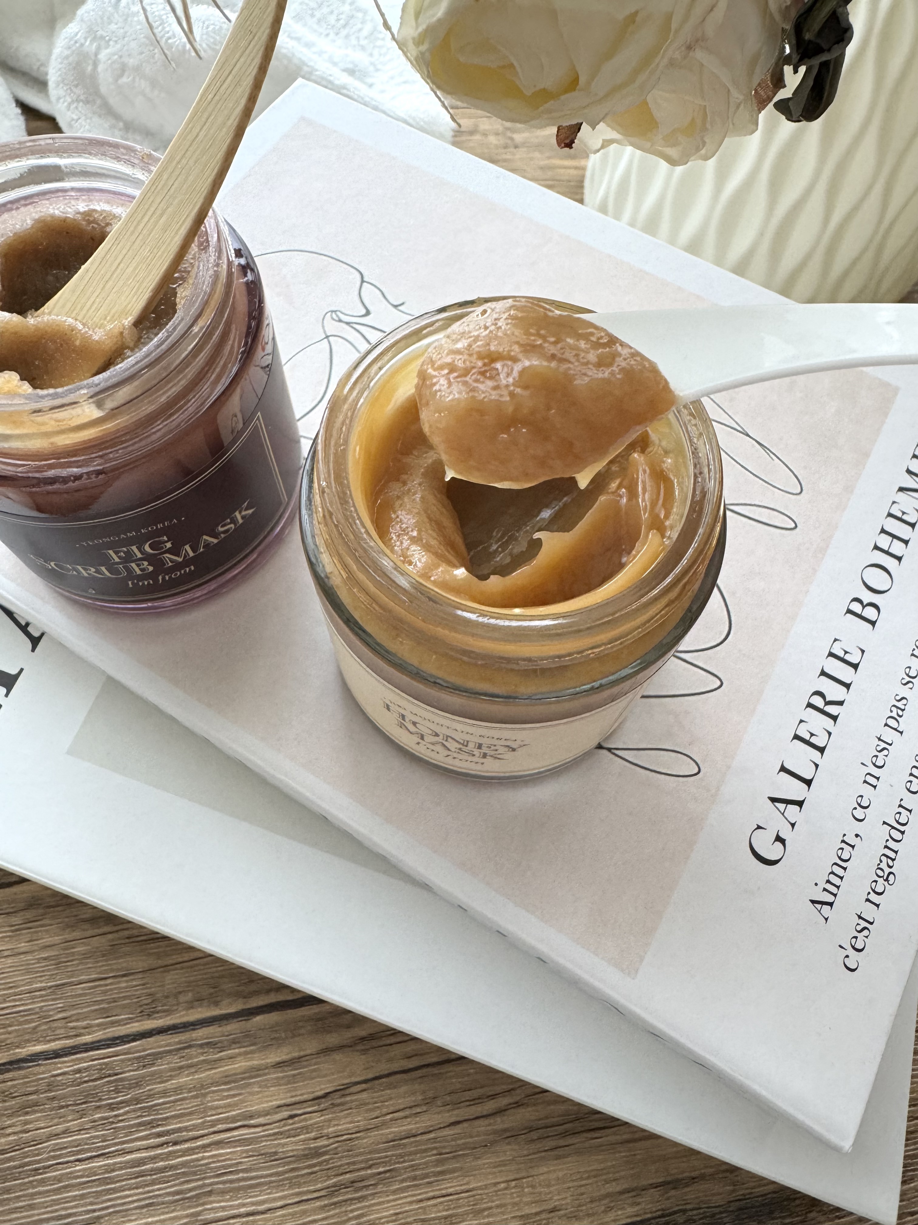 ハニーマスク/I'm from/洗い流すパック・マスクを使ったクチコミ（3枚目）