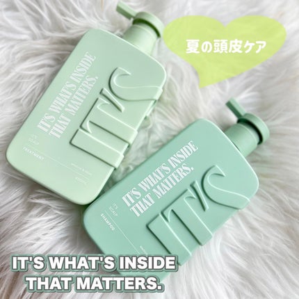 薬用スカルプ メディカルモイスト シャンプー/トリートメント/IT’S WHAT’S INSIDE THAT MATTERS./市販シャンプーを使ったクチコミ(1枚目)
