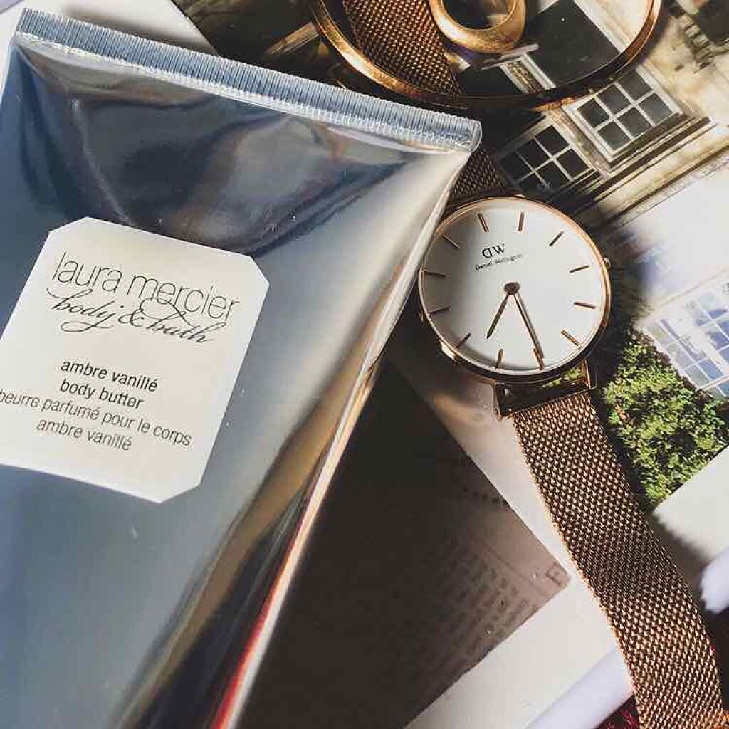 ボディバター アンバーバニラ/ローラ メルシエ/ボディクリームを使ったクチコミ(1枚目)