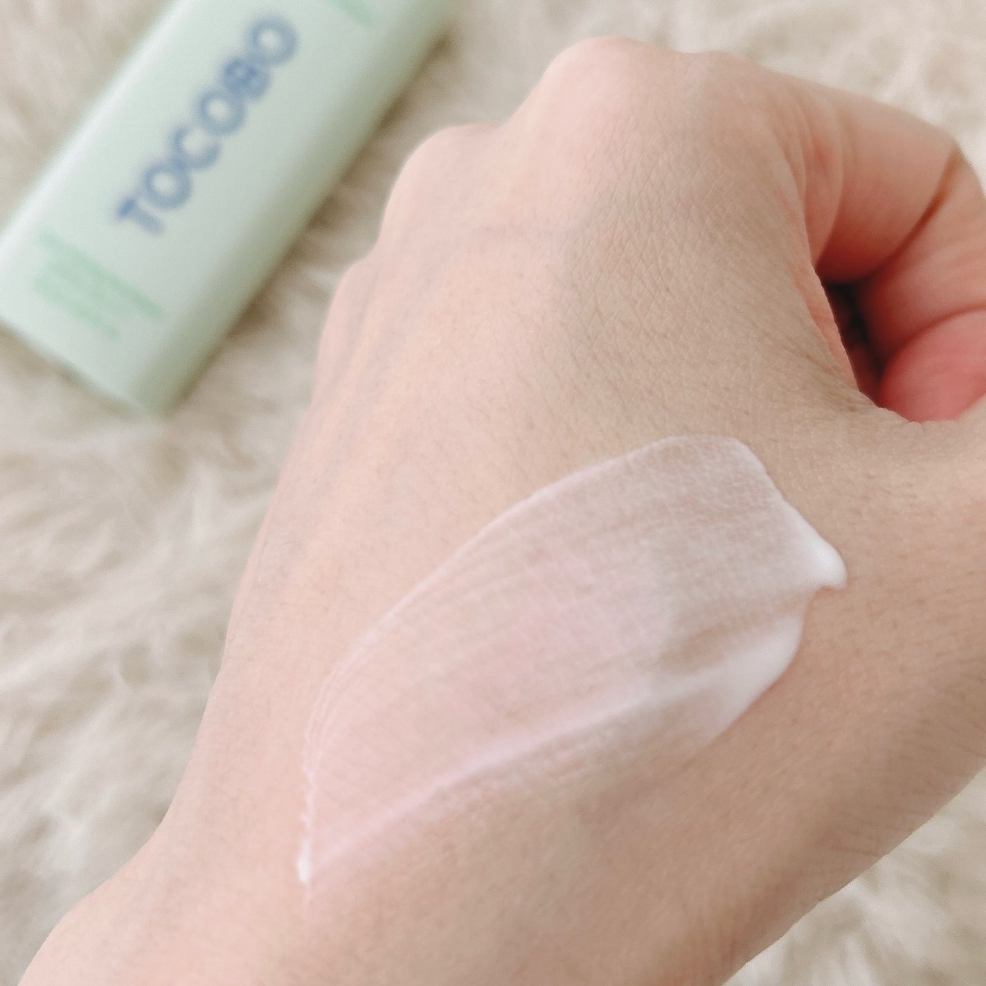 シカカーミングサンセラム/TOCOBO/日焼け止めクリームを使ったクチコミ(4枚目)