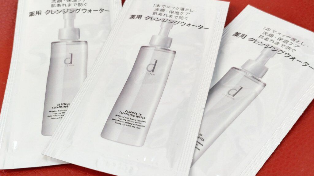 エッセンスイン クレンジングウォーター/d プログラム/クレンジングウォーターを使ったクチコミ（1枚目）