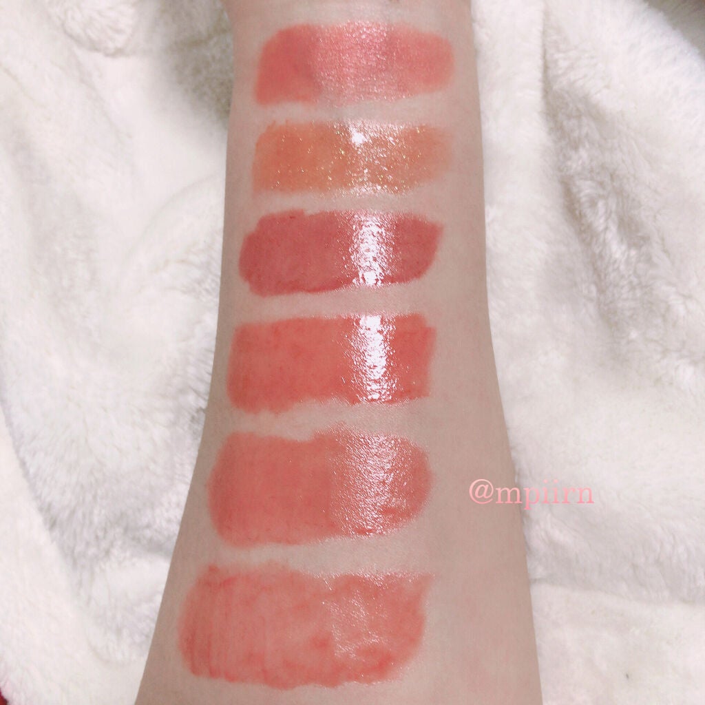 ジューシーラスティングティント/rom&nd/リップティントを使ったクチコミ(3枚目)