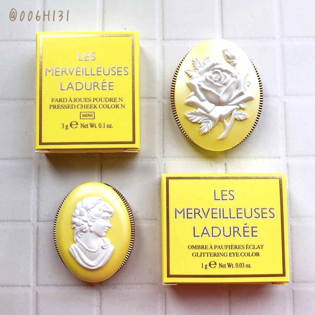 グリタリング アイカラー/レ・メルヴェイユーズ ラデュレ/単色アイシャドウを使ったクチコミ（1枚目）