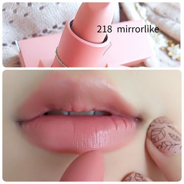 3CE MOOD RECIPE LIP COLOR #218 MIRROR LIKE/3CE/口紅を使ったクチコミ（3枚目）