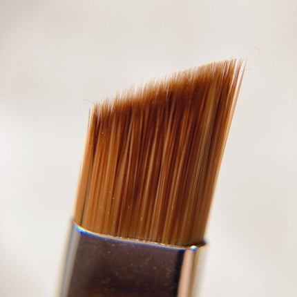 ダブルエンドアイブロウブラシ熊野筆/&be/メイクブラシを使ったクチコミ(2枚目)