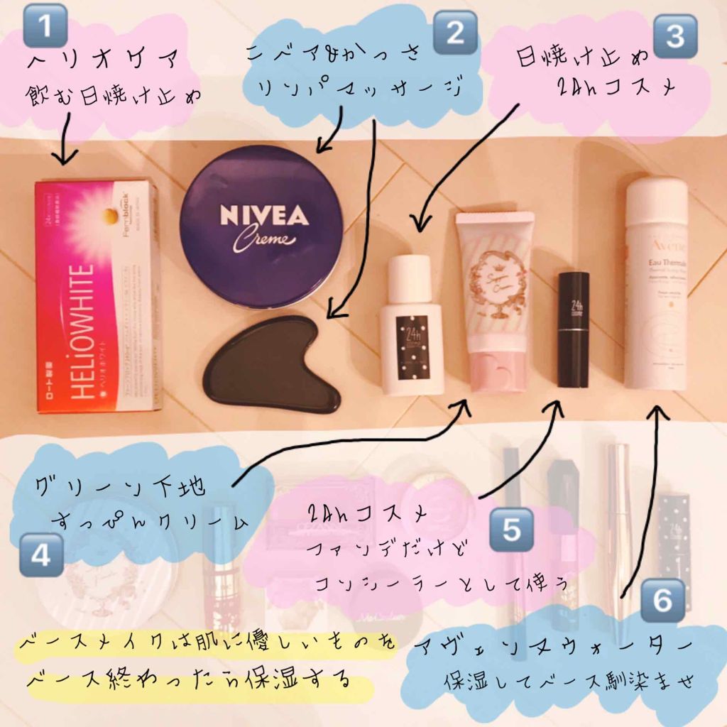 すっぴんクリーム マシュマロマット(パステルローズの香り)/クラブ/化粧下地を使ったクチコミ(2枚目)