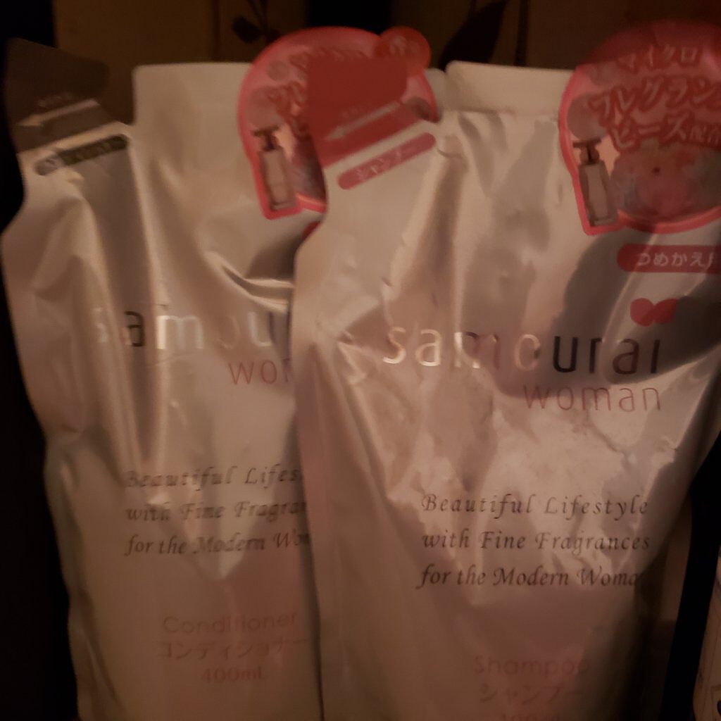 サムライウーマン シャンプー／コンディショナー/サムライウーマン/市販シャンプーを使ったクチコミ（1枚目）