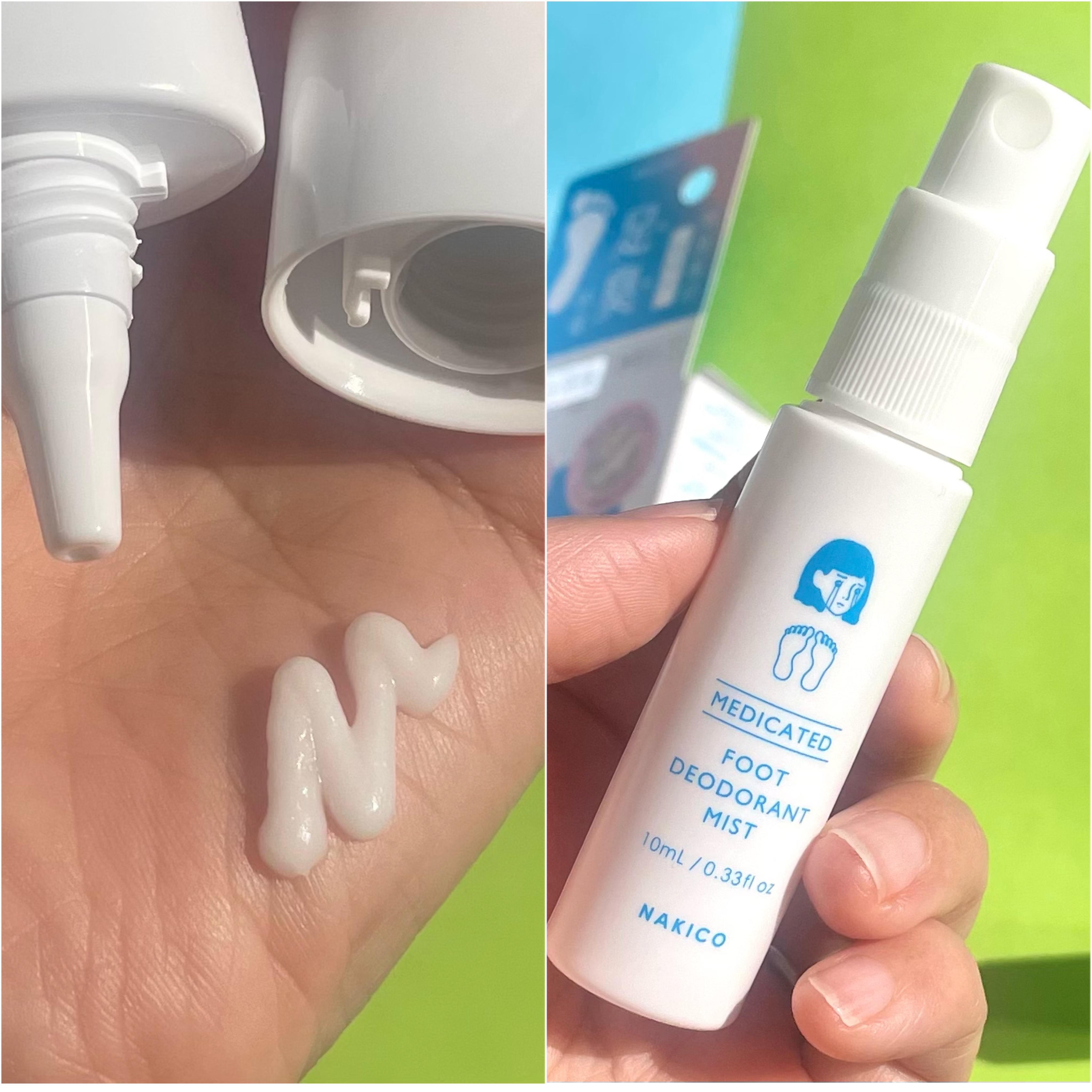 薬用デオドラントフットミスト/NAKICO/レッグ・フットケアを使ったクチコミ（3枚目）
