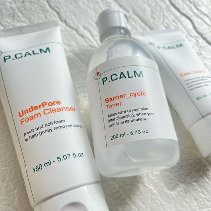 アンダーポアフォームクレンザー/P.CALM/洗顔フォームを使ったクチコミ(5枚目)