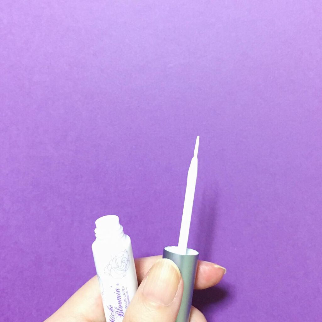 アイラッシュグルー/ミッシュブルーミン/つけまつげを使ったクチコミ(2枚目)