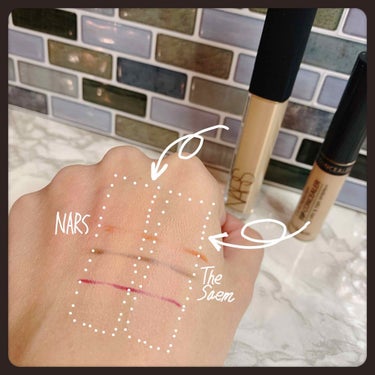 NARS ラディアントクリーミーコンシーラーのクチコミ「💫TheSEAMとの比較あり💫噂のコンシーラー！肌のニキビが減った…🥳！
【品名】NARS ラ.....」（3枚目）