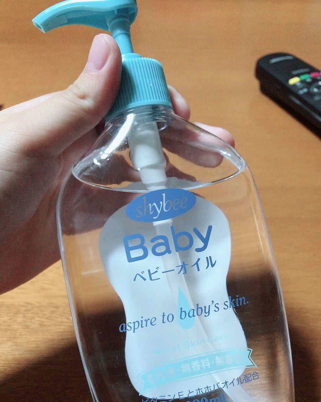 ジョンソン ベビーオイル 無香料/ジョンソンベビー/ボディオイルを使ったクチコミ（1枚目）
