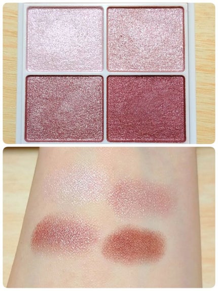 シルキースフレアイズ/キャンメイク/アイシャドウパレットを使ったクチコミ(2枚目)