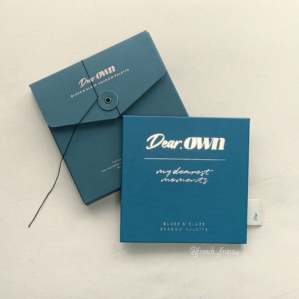 Blaze & Glaze Shadow Palette/Dear.own/アイシャドウパレットを使ったクチコミ（2枚目）