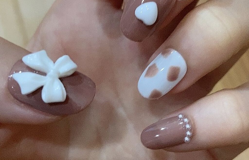 BRG ジェルネイル/DAISO/ジェルネイルを使ったクチコミ（2枚目）