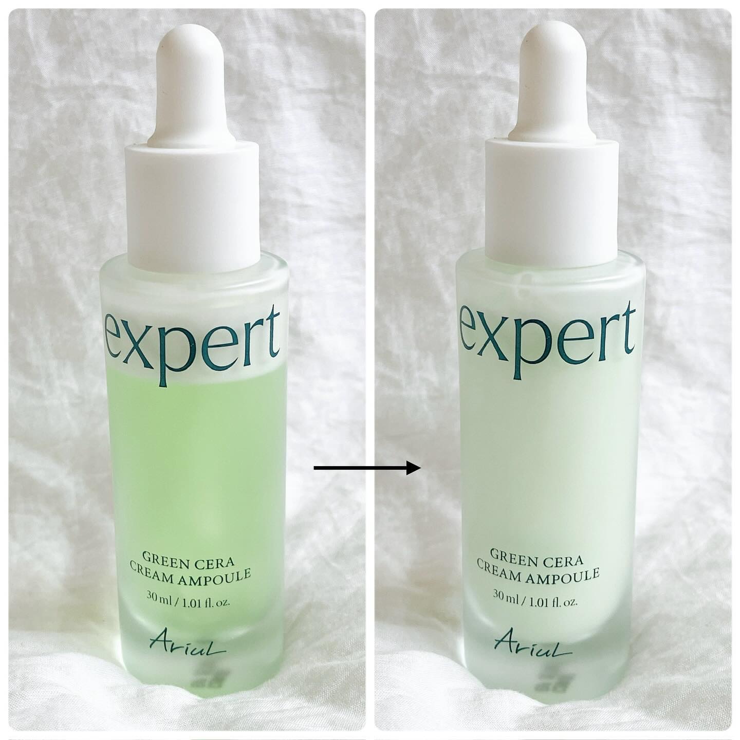 グリーンセラアンプルクリーム/Ariul/美容液を使ったクチコミ（2枚目）