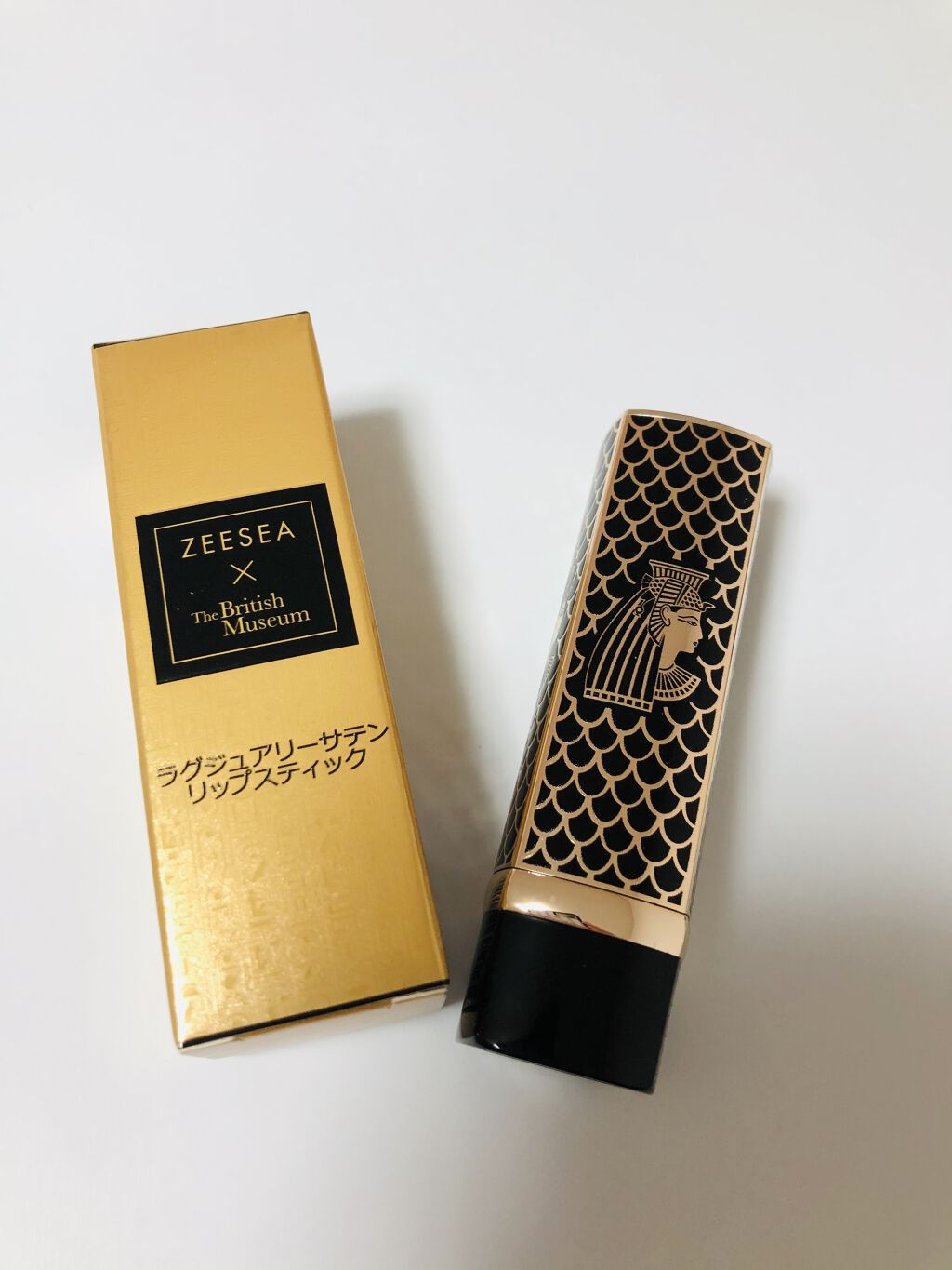 エジプトシリーズ シルキーリップスティック/ZEESEA/口紅を使ったクチコミ（1枚目）