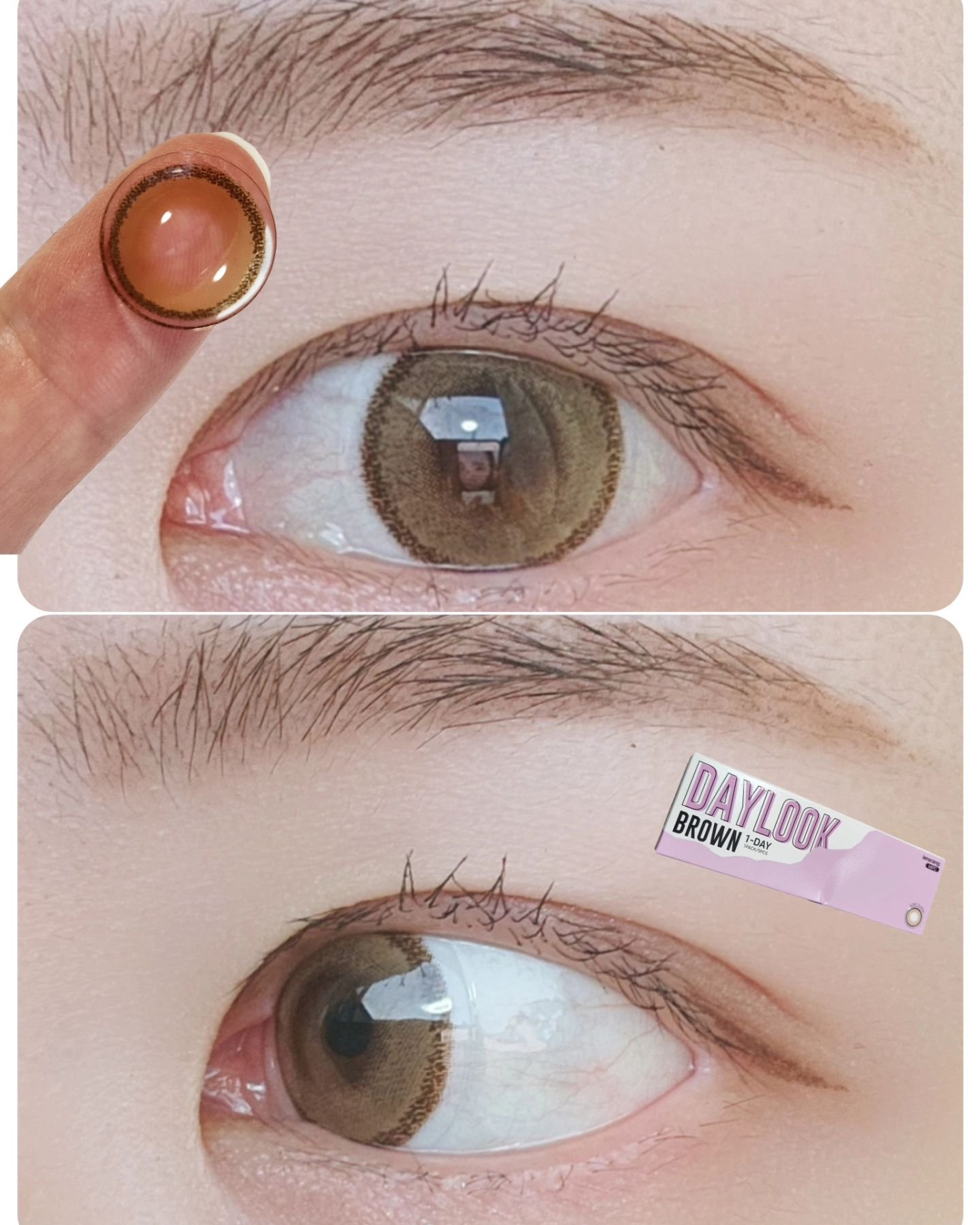 DAYLOOK 1DAY/LensRang/ワンデー（１DAY）カラコンを使ったクチコミ（2枚目）