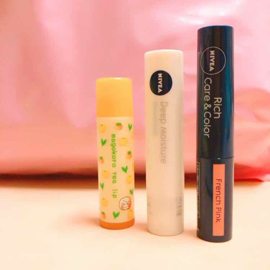 ニベア ディープモイスチャーリップ/ニベア/リップクリームを使ったクチコミ（1枚目）