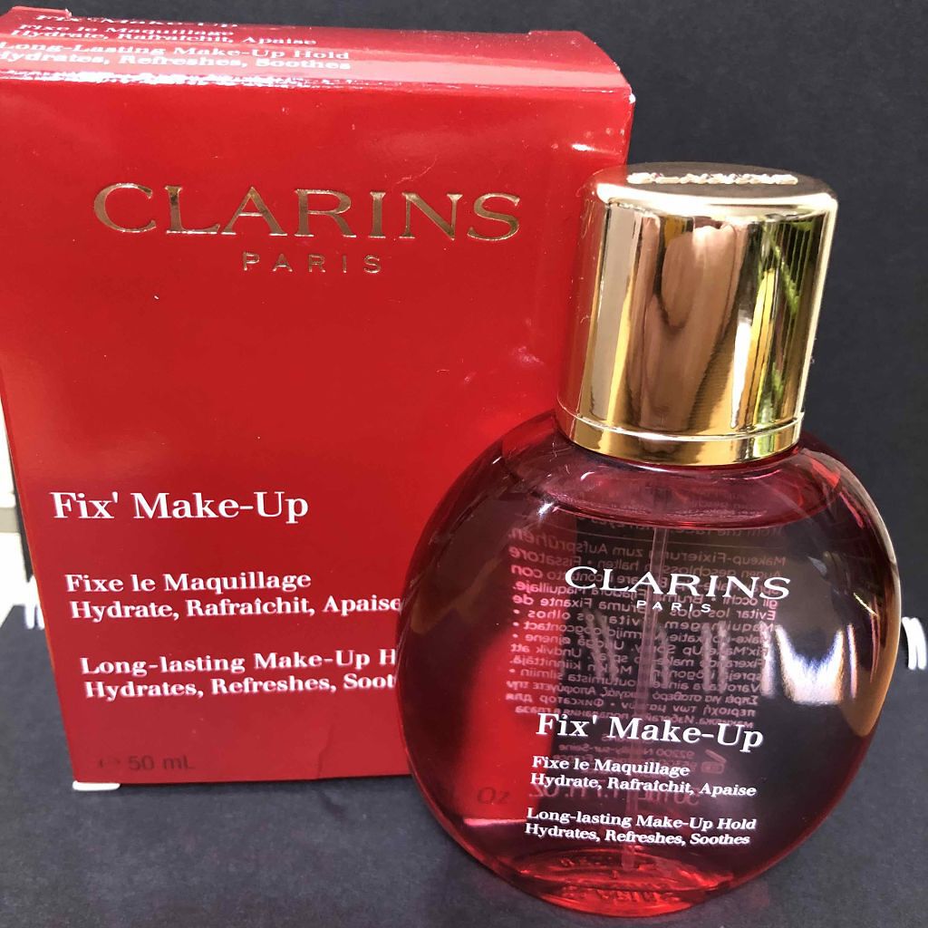 フィックス メイクアップ/CLARINS/ミスト状化粧水を使ったクチコミ(1枚目)