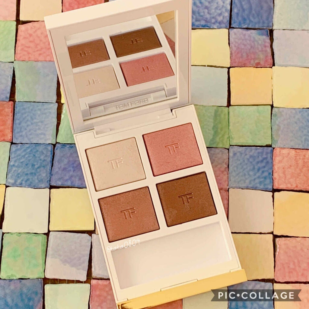 ソレイユ アイ カラー クォード/TOM FORD BEAUTY/アイシャドウパレットを使ったクチコミ(3枚目)