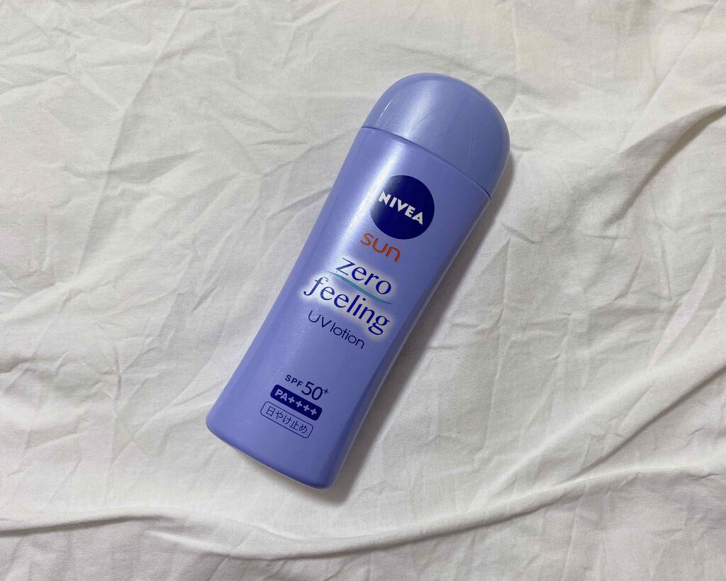 ニベアサン ゼロフィーリングUVローション/ニベア/日焼け止め・UVケアを使ったクチコミ（1枚目）