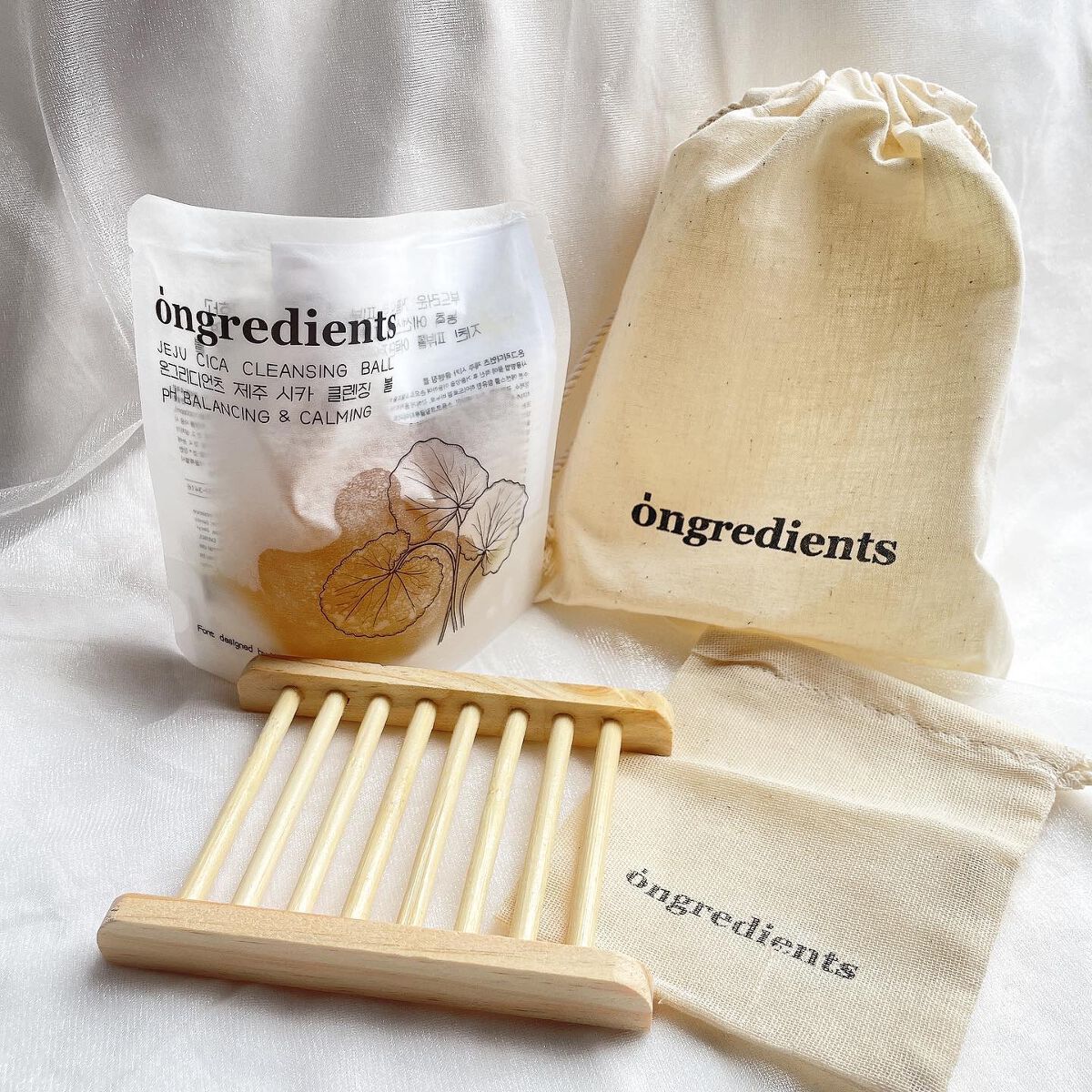 済州シカクレンジングボール/Ongredients/その他洗顔料を使ったクチコミ（2枚目）