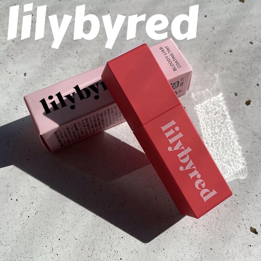 ブラッディライアー コーティングティント/lilybyred/リップティントを使ったクチコミ（1枚目）